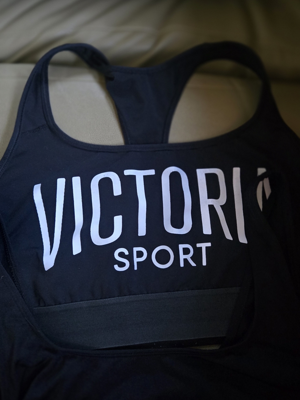Victoria's Secret blue Victoria Sport Racerback Sports Bra